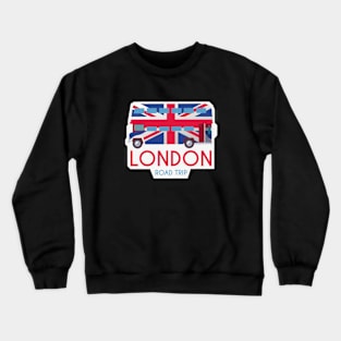 UK London iconic bus Crewneck Sweatshirt